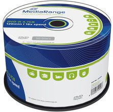 Disqe MediaRange DVD-R 4, 7 GB, 50 copë