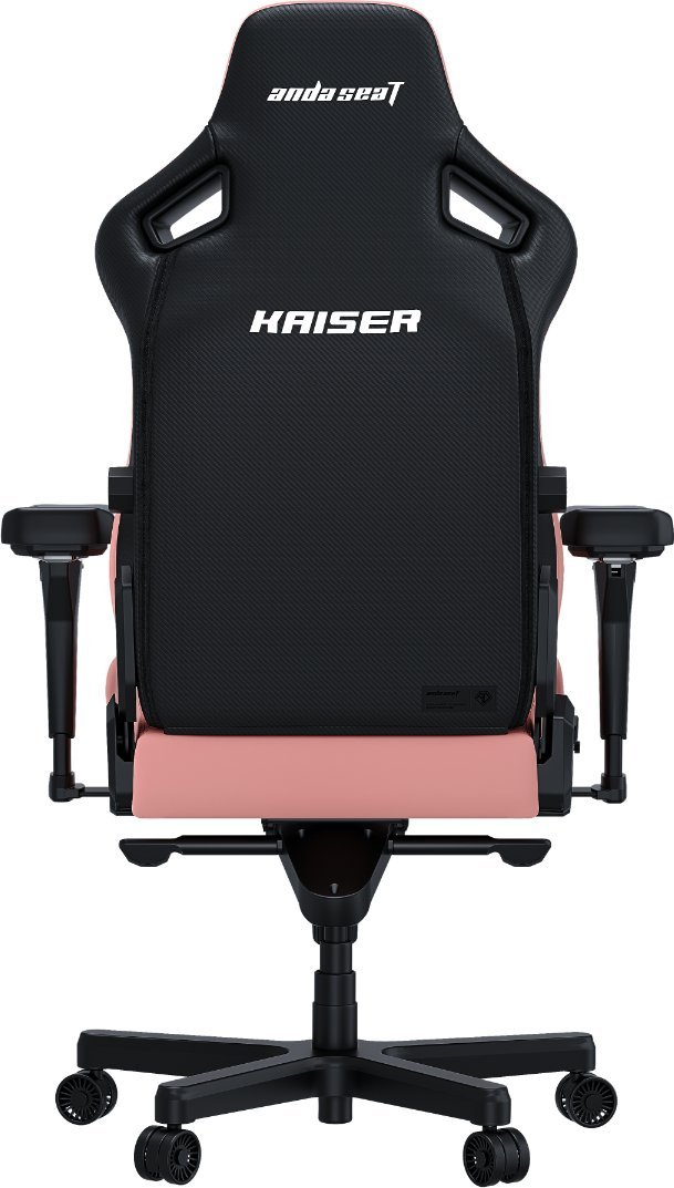 Karrige gaming AndaSeat Kaiser 4 Series, Premium PVC lëkurë, madhësia L, krem rozë