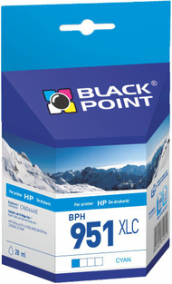 Ngjyrë për printer Black Point BPH951XLC / CN046AE, cyan / e zezë