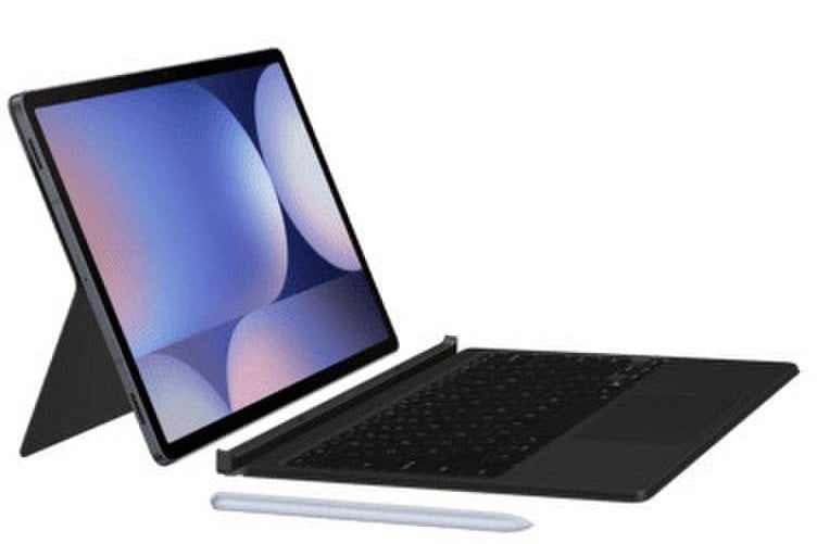 Kopertinë Samsung Smart Book Cover Tab S9 FE Plus, për Galaxy Tab S9 FE Plus, gri