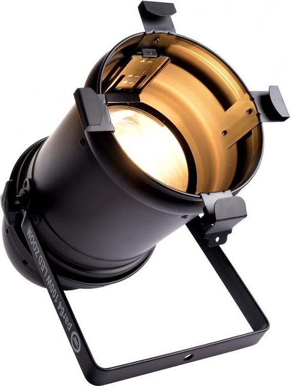Reflektor skenik Light4Me PAR 64 100W LED Zoom, COB, 3000K, i zi