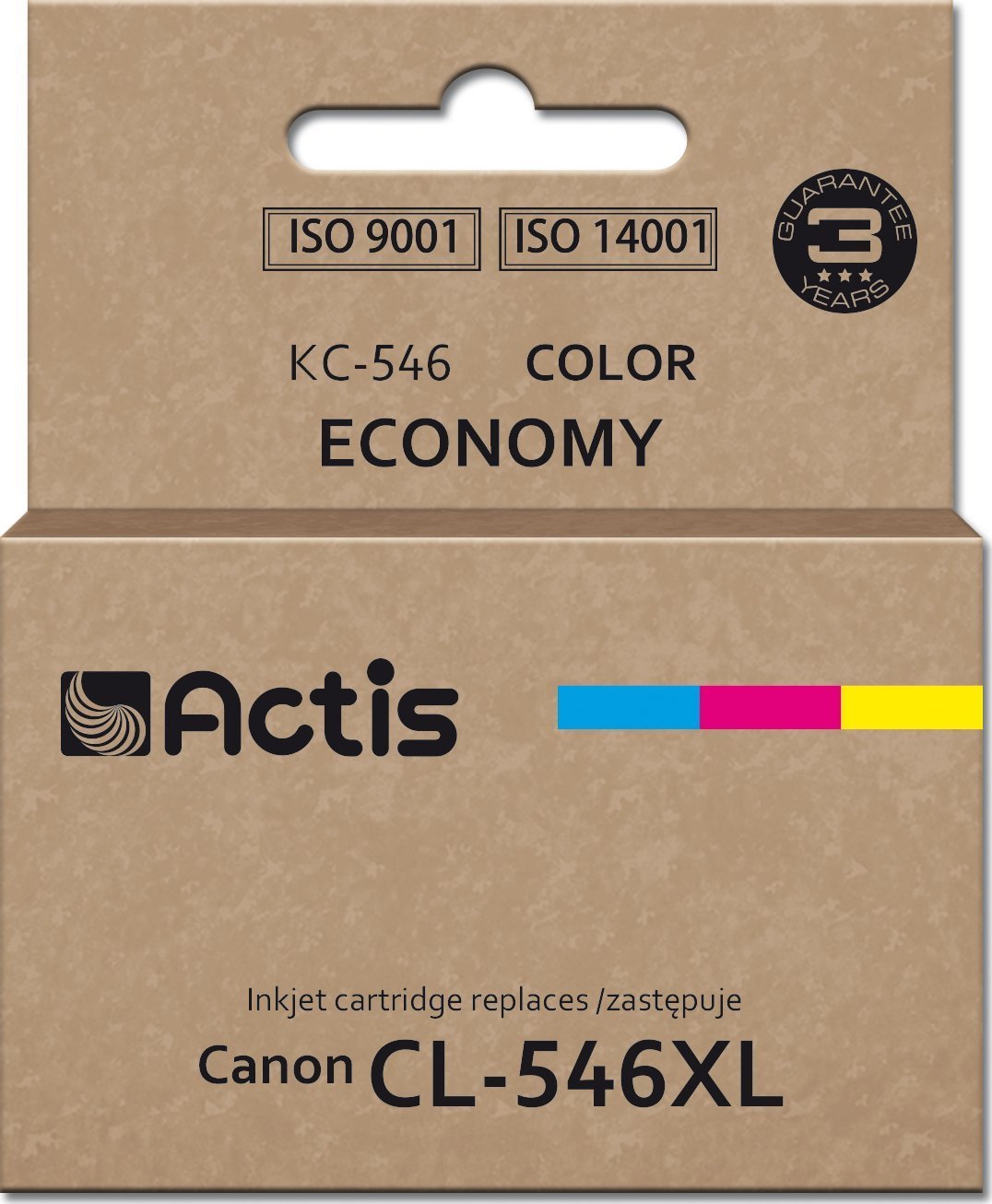 Kartutxh boje Actis KC-546, kompatibil, 15ml, 180 faqe, shumëngjyrësh