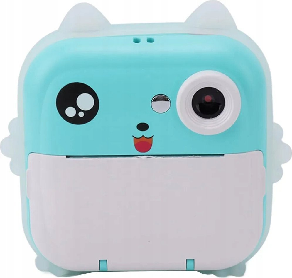 Mini printer termik Extralink EPP-004, Bluetooth, ekran 2.5", blu