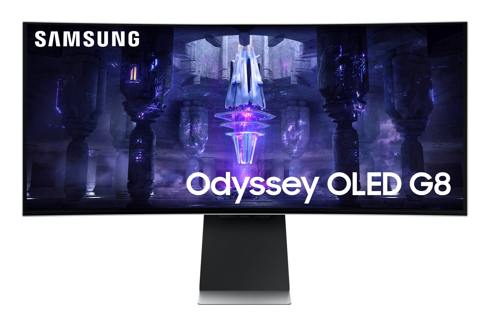 Monitor Samsung Odyssey G8 OLED, 34", Ultra-WQHD, i argjendtë