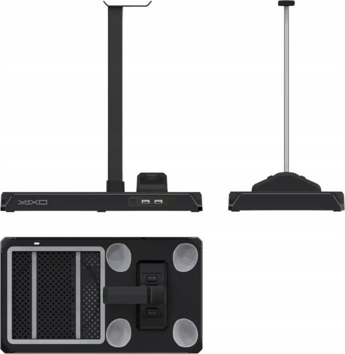 Bazë ftohëse dhe karikimi Yaxo Xeno Frost, për Xbox Series X S, Techno blu