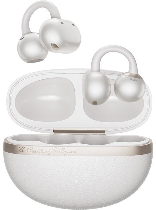 Kufje wireless QCY Crossky C50, Bluetooth, 35h, të bardha