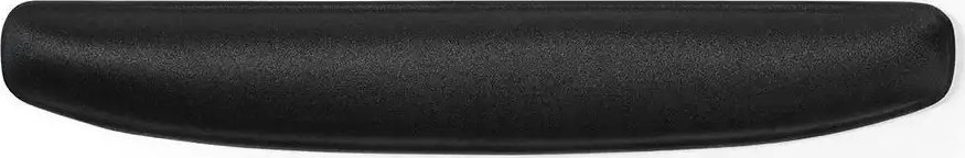 Ергономски перниче за зглоб на рака, 480mm x 80mm, гел, основа против лизгање, црно