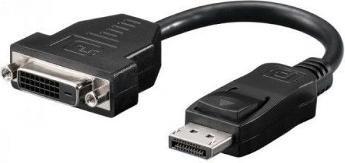 Përshtatës OEM DisplayPort - DVI-D (69873), i zi