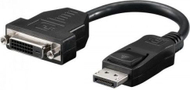 Përshtatës OEM DisplayPort - DVI-D (69873), i zi