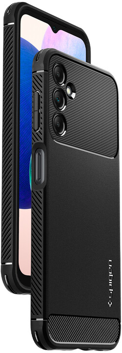 Mbrojtëse Spigen Rugged Armor për Samsung Galaxy A14 5G, e zezë