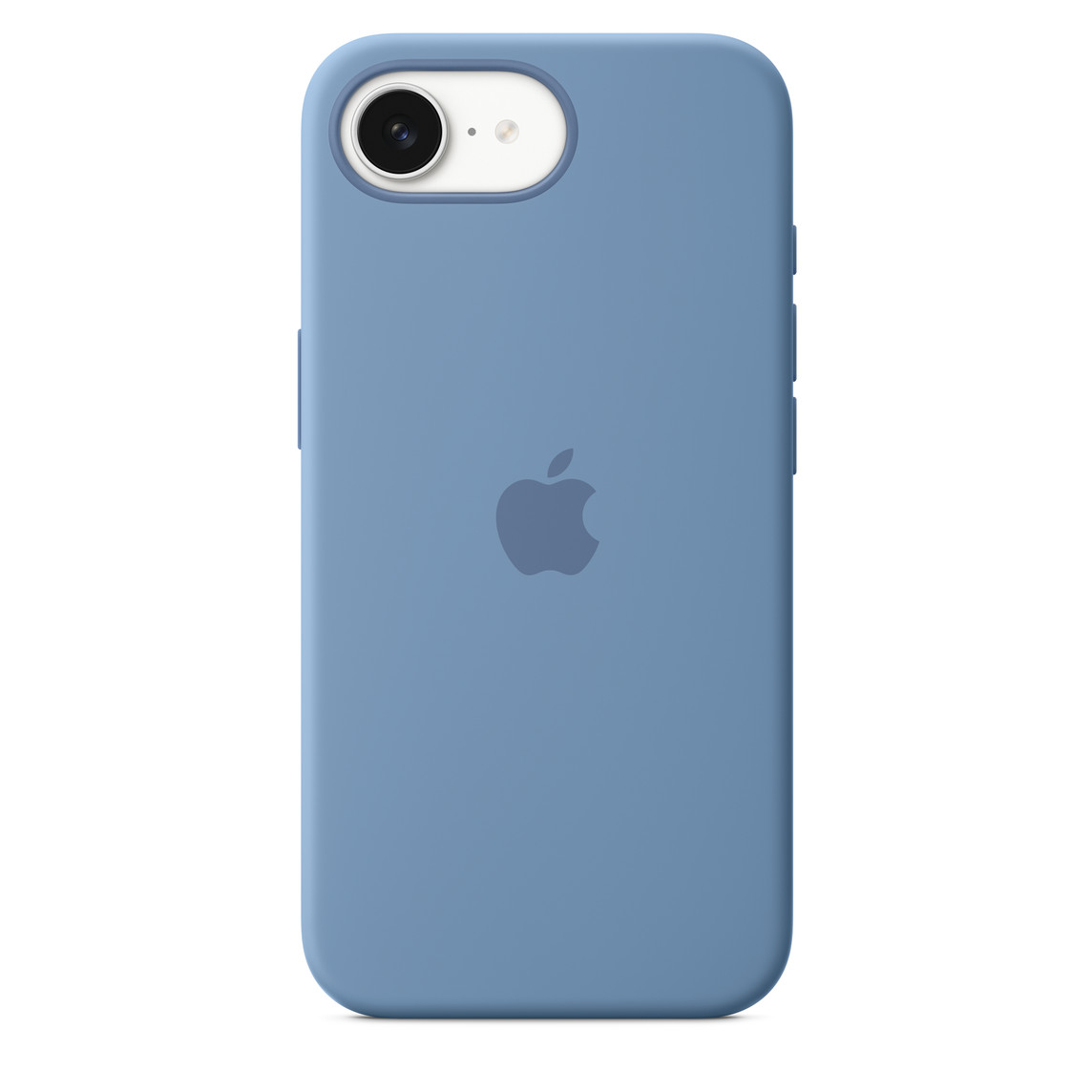 Apple iPhone 16e Silicone Case, Winter Blue