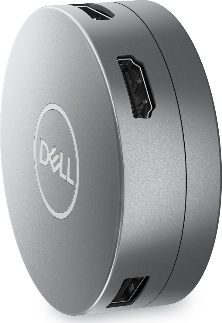 USB Hub Dell DA305 (6-In-1 Usb-C Multiport), 4 porte, i hirtë