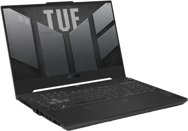 Laptop ASUS TUF Gaming A15 (2023), 15.6\", AMD Ryzen 7 7435HS, 16GB RAM, 1TB SSD, NVIDIA GeForce RTX 4060, сив