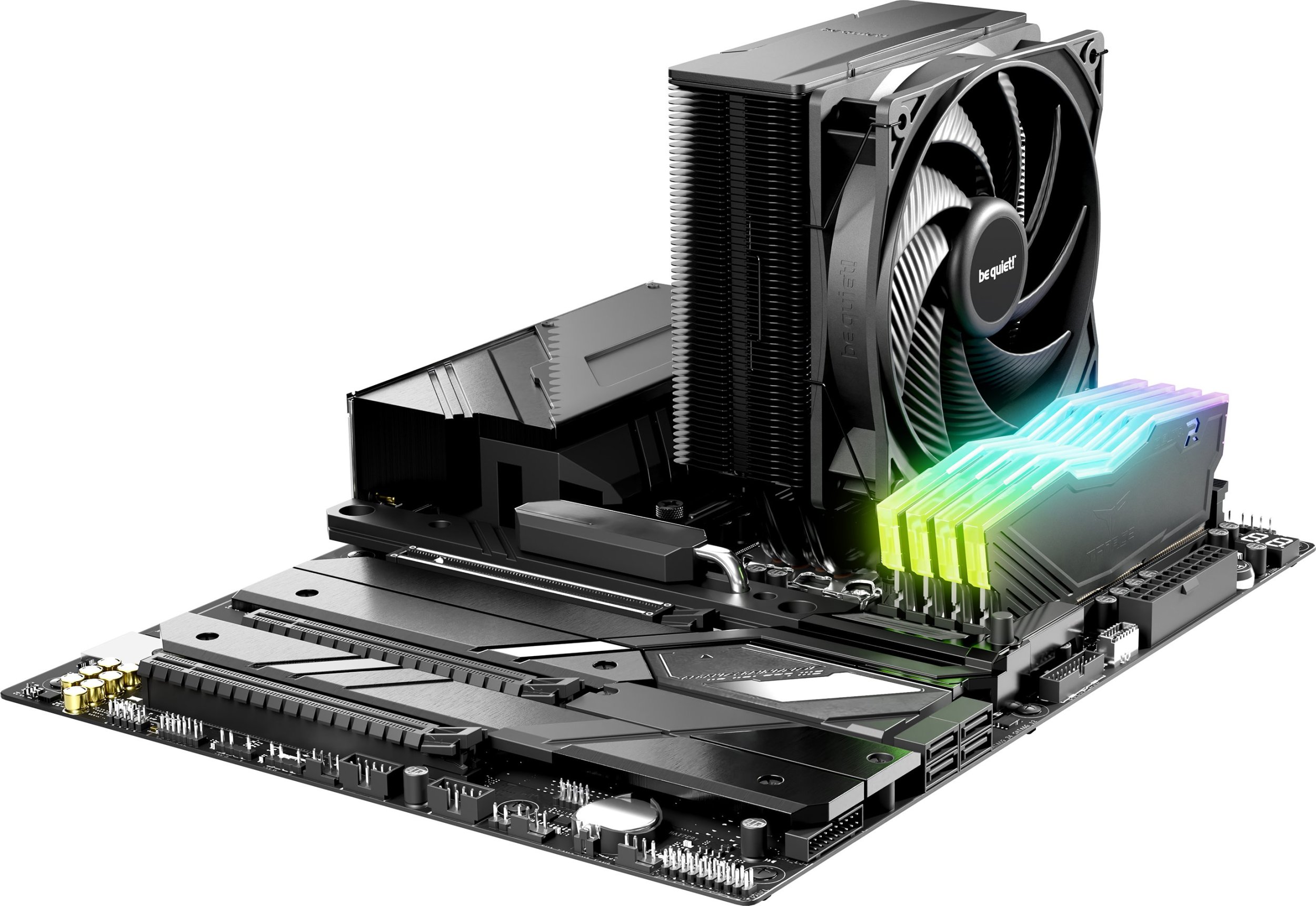 Ftohës CPU Be Quiet Pure Rock 3, 120mm, për Intel dhe AMD, i zi