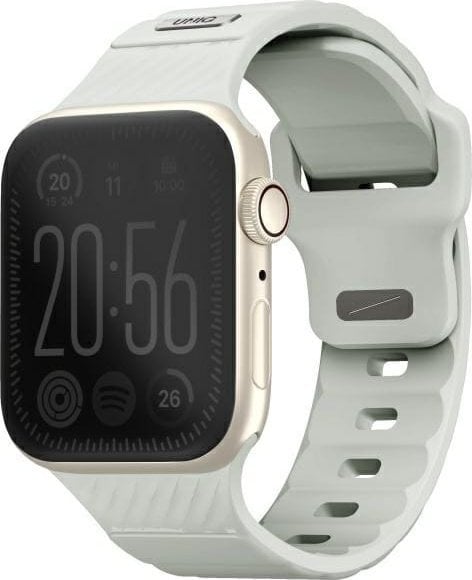 Rrip Uniq Strap Stride SE për Apple Watch, 42/41/40mm, gome FKM, që ndriçon në errësirë