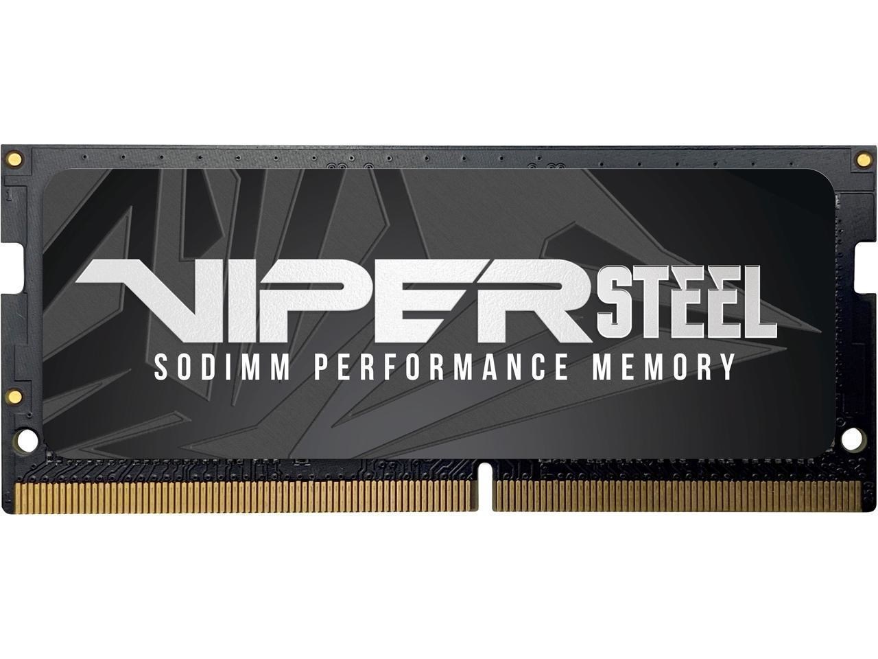 Memorie RAM Patriot Viper Steel, 16GB, DDR4, 3200MHz, SODIMM, i hirtë