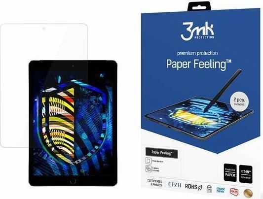 Folie mbrojtëse 3MK PaperFeeling për Apple iPad Pro 10.5", paketim 2 copë, transparente