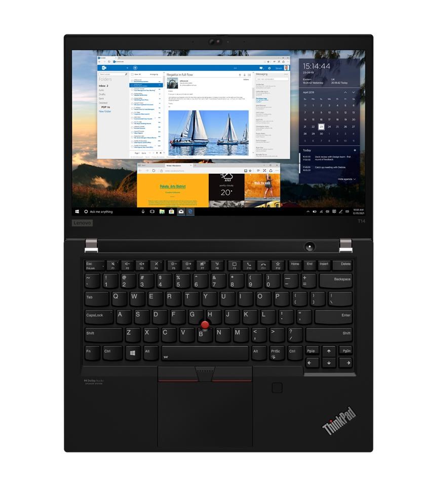 Laptop Lenovo ThinkPad T14, 14", Intel i5-1135G7, 16 GB RAM, 256 GB SSD, i zi