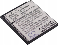 Bateri kamerë Cameron Sino CS-NP60CA, Li-ion, zëvendësuese për Casio NP-60, e zezë