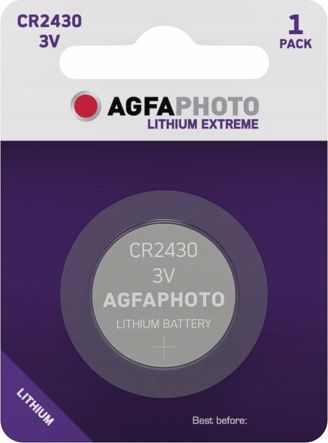 Bateri litiumi Agfa CR2430, 3V, 1 copë