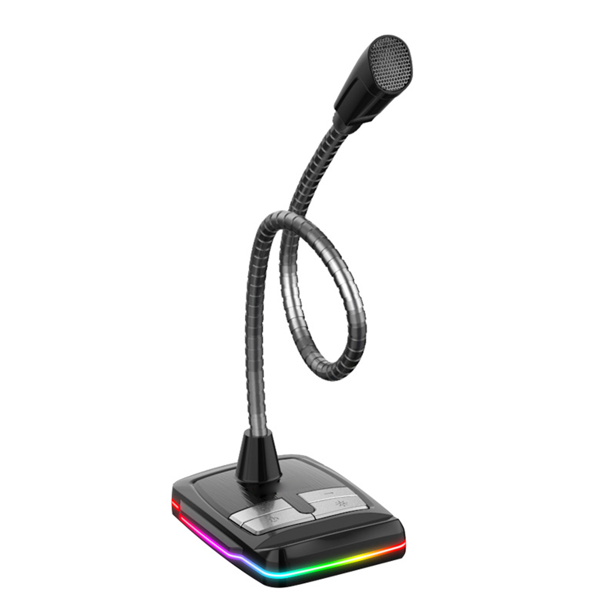 Mikrofon Varr VGMD1, RGB, 1.5M, i zi
