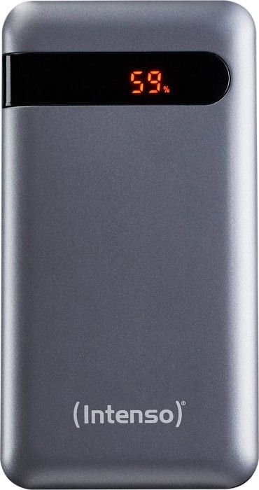 Надворешна батерија Intenso PD20000, 20000mAh, брзо полнење, графит
