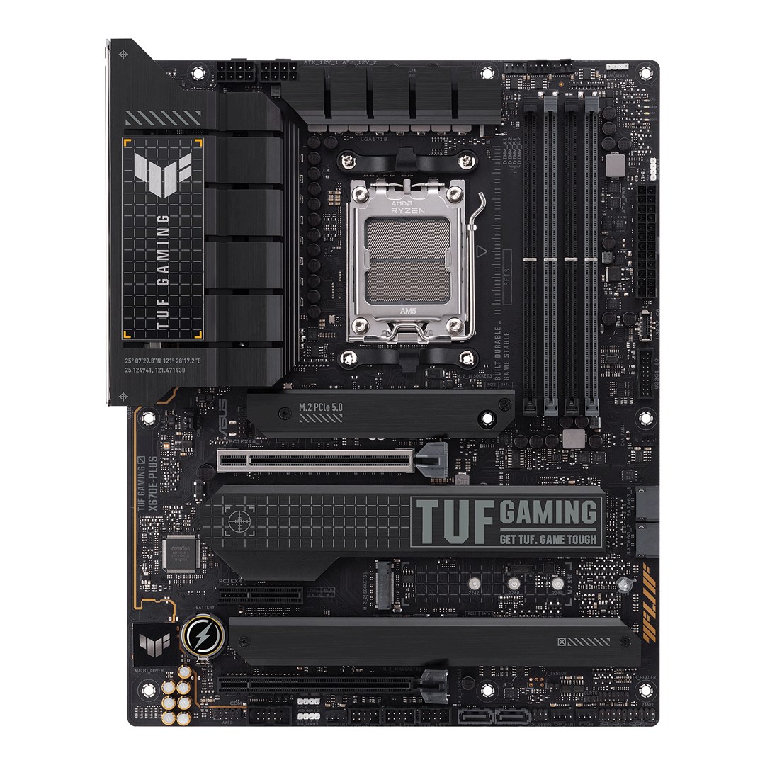 Pllakë amë ASUS TUF Gaming X670E-PLUS AMD X670 Socket AM5 ATX