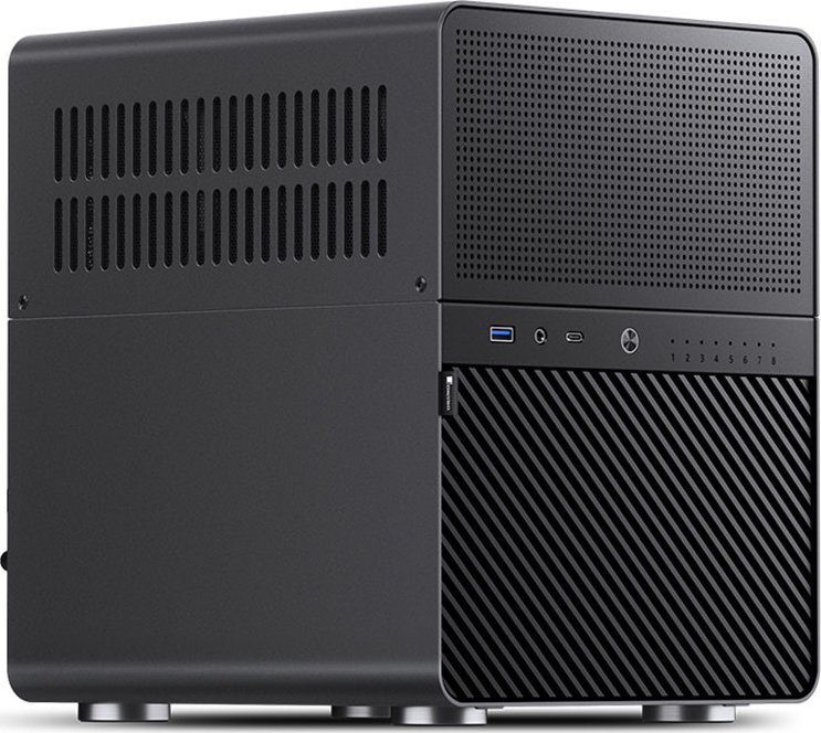 Куќиште NAS Jonsbo N3, Mini ITX, до 8x 3.5", црно