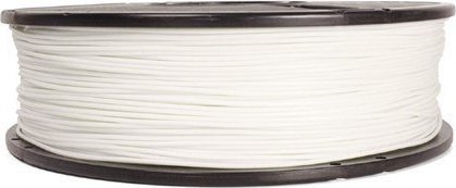 Filament për printer 3D Gembird, PLA-Flexible, 1.75mm, 1kg, i bardhë