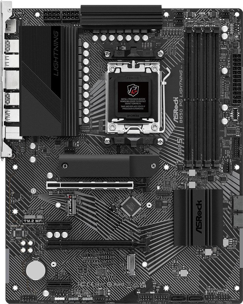 Pllakë amë ASRock B650 PG LIGHTNING