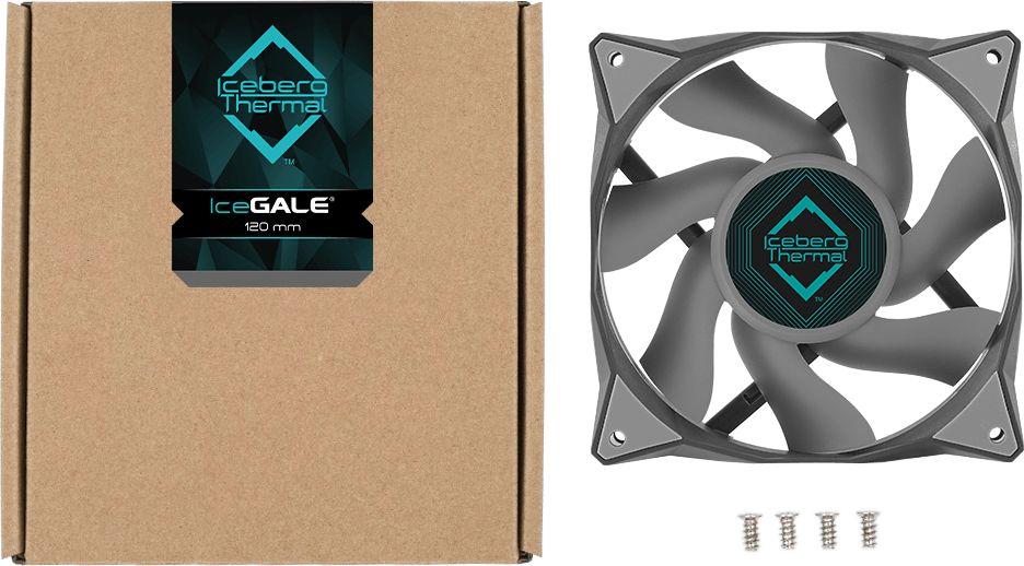 Ventilator Iceberg IceGALE, 120 mm, i hirtë