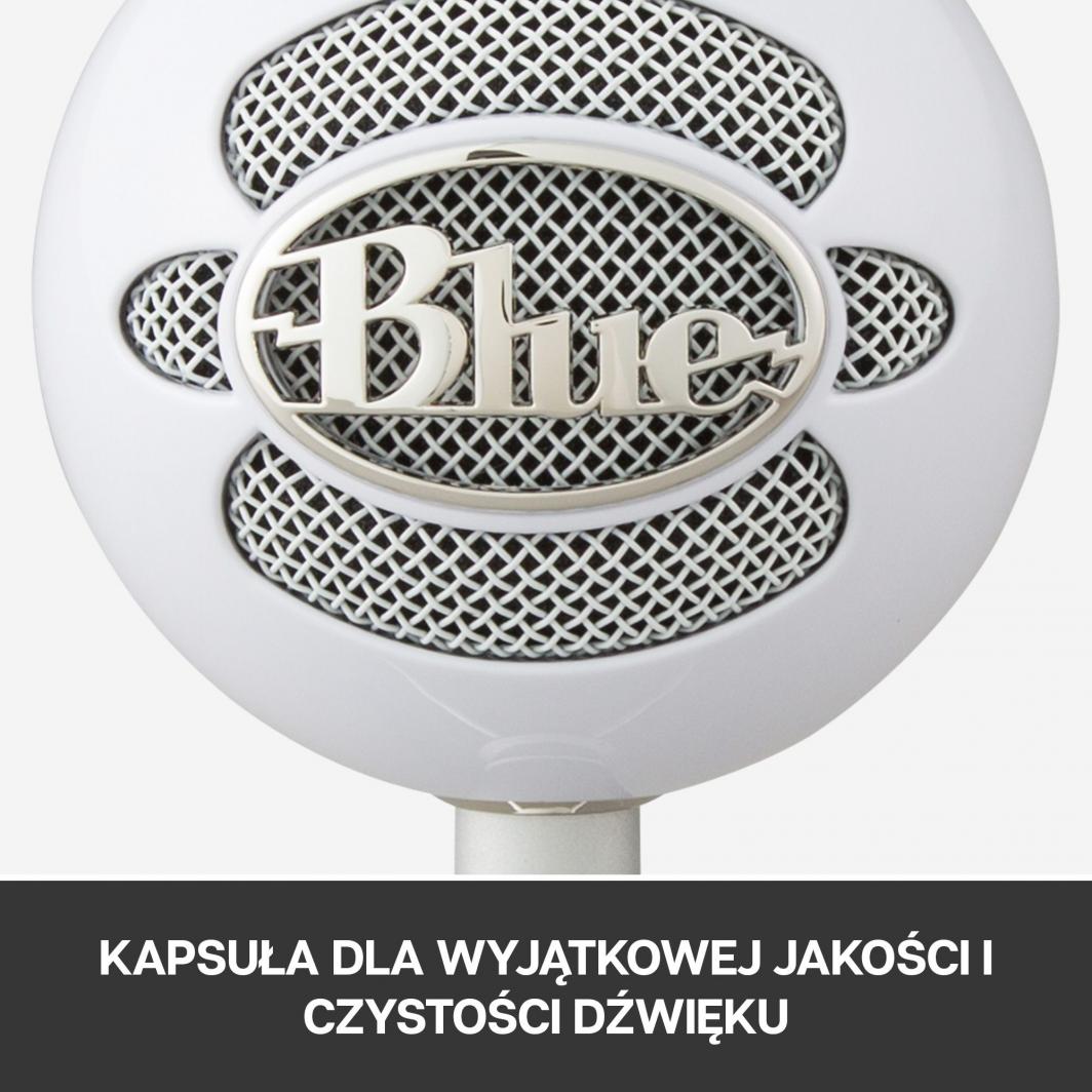 Mikrofon Snowball BlueiCE USB 988-000181), i bardhë