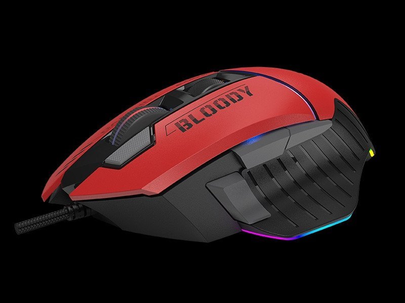 Mouse lojrash A4Tech Bloody W95Max, 12000 DPI, USB, i kuq
