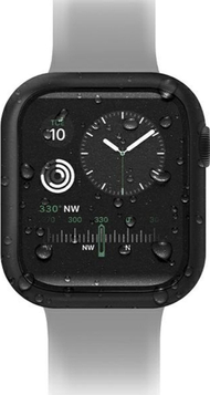 Kapak mbrojtës Uniq Nautic për Apple Watch 7/8 45mm, xham i temperuar, IP68, i zi