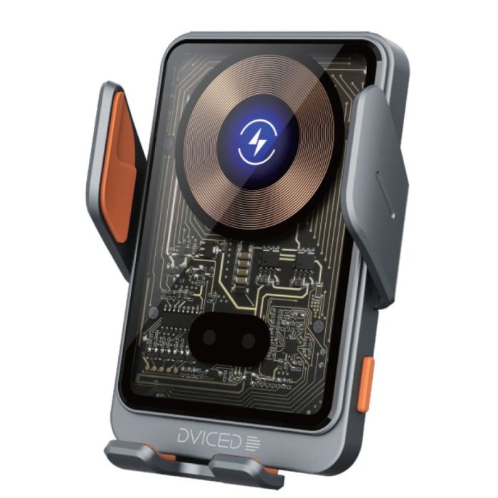 Dviced Wireless Induction Car Mount Charger, Gray