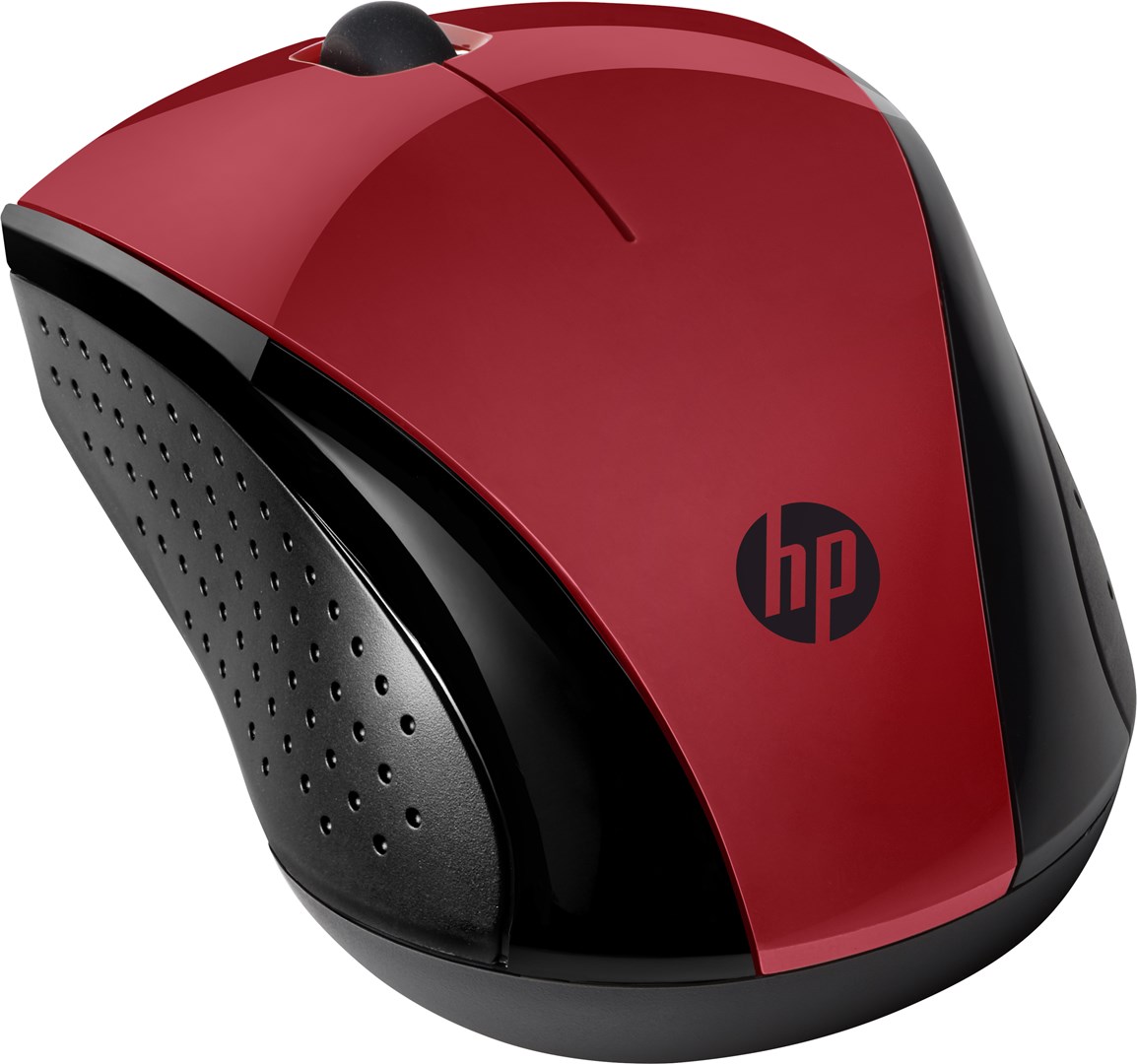 Maus HP Wireless Mouse 220, 1600 DPI, i kuq