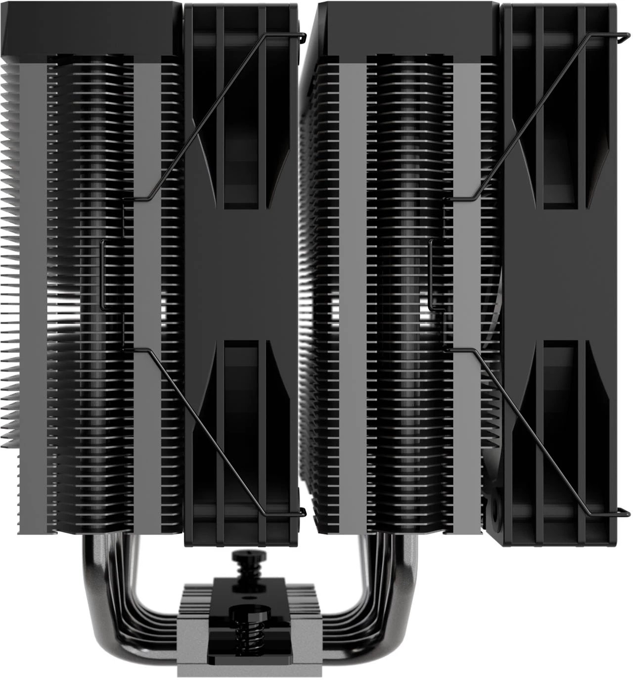 Ftohës CPU Enermax ETS TD60 Digital, 2x120mm, për AM5 dhe LGA1851, i zi