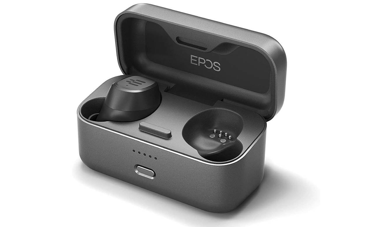 Kufje wireless EPOS By Sennheiser GTW 270 Hybrid, In-Ear, USB-C/Bluetooth, e zezë