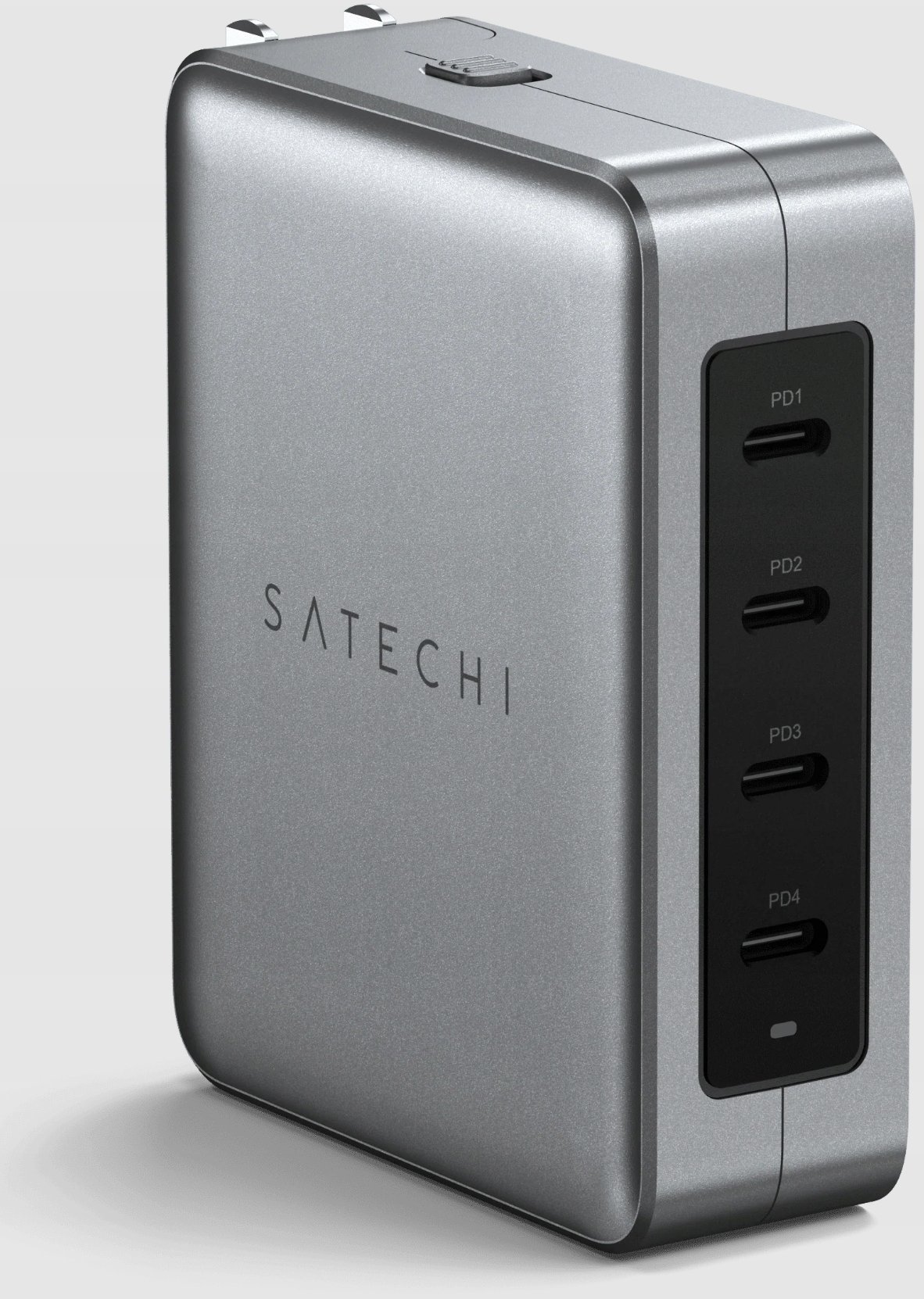 Karikues universal Satechi ST-W145GTM, 145W, 4x USB-C, argjendtë