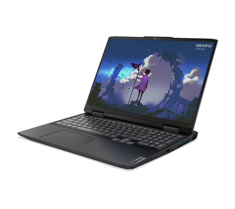 Laptop Lenovo IdeaPad Gaming, 16", Intel i5-12450H, 16 GB RAM, 512 GB SSD, NVIDIA GeForce RTX 3060, i hirtë