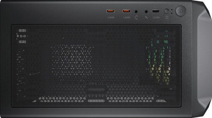 Kasë Cougar Archon 2 RGB Mesh, TG, e zezë