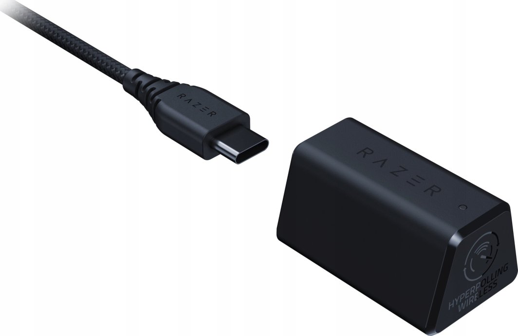 Maus Razer DeathAdder V3 Pro + HyperPolling Dongle (RZ01-04630300-R3WL), i zi