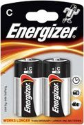 Bateri Energizer C/R14, 2 copë