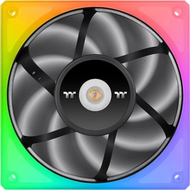 Ventilatorë PC Thermaltake ToughFan 14 RGB, set 3x140mm, me hub, të bardhë