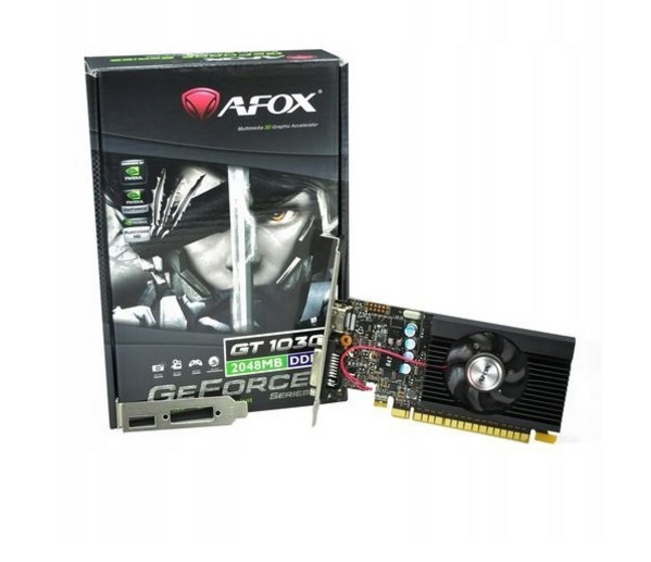 Kartelë grafike AFOX Geforce GT1030 2GB GDDR5 64Bit DVI HDMI LP Single Fan L7 AF1030-2048D5L7