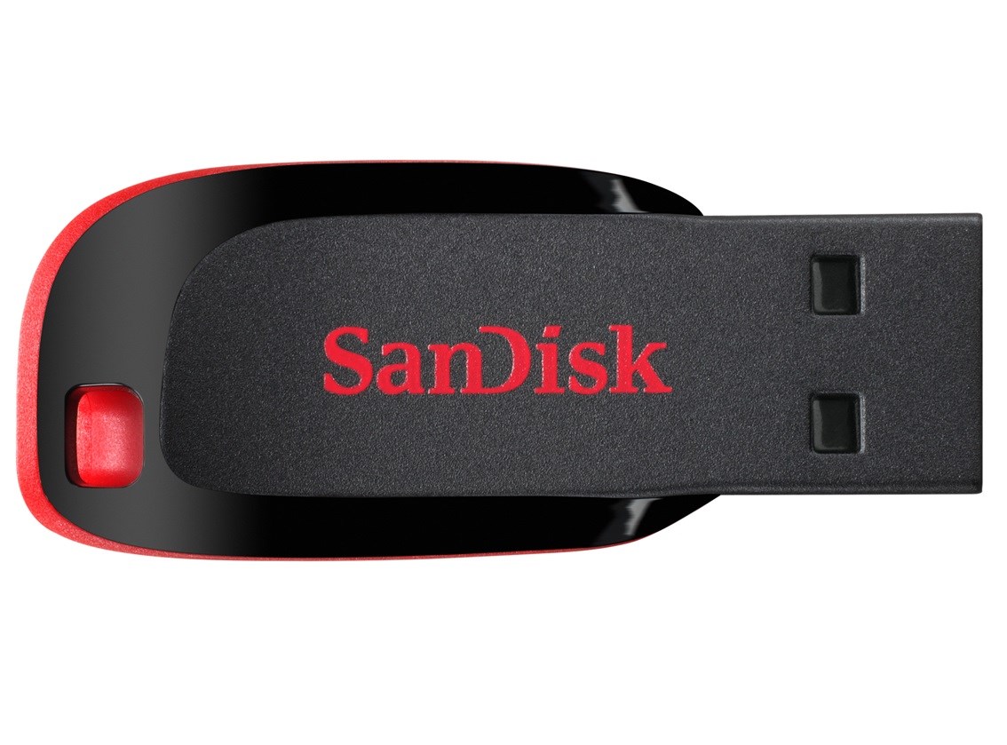 USB SanDisk Cruzer Blade, 64 GB, USB Type-A