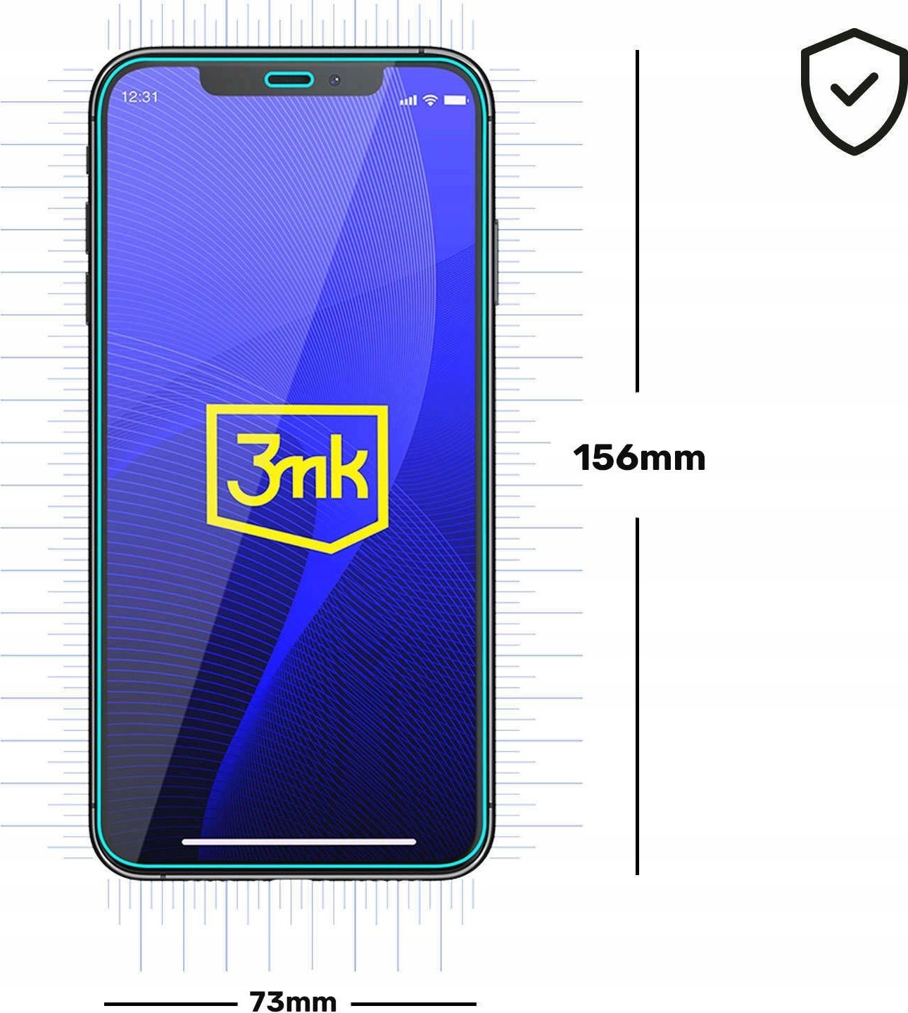 Xham mbrojtës 3MK FlexibleGlass për Samsung Galaxy A35 A55, 0.3mm, 7H, transparent