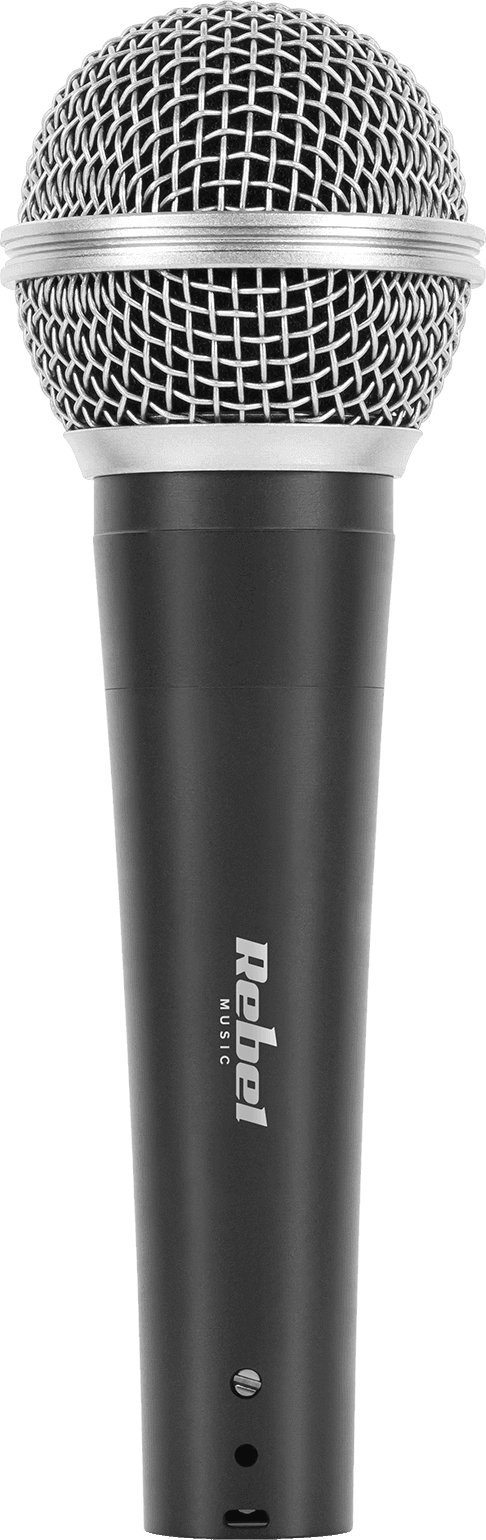 Динамичен микрофон Rebel DM-80, 50-16000 Hz, кабел 5 m, црн