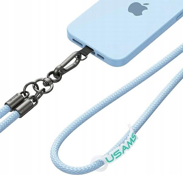 Shirit telefoni Usams Universal ZB282, 1.2m, blu