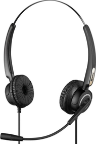 Kufje me mikrofon Sandberg Office Headset Pro stereo (126-13), të zeza